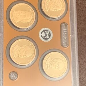 Gold Presidential Coin Set